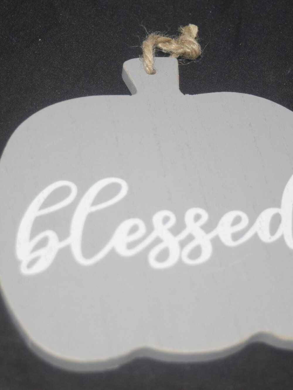 🍂Rustic Fall Wooden Pumpkin Hanging Sign - "Blessed" Autumn Decor